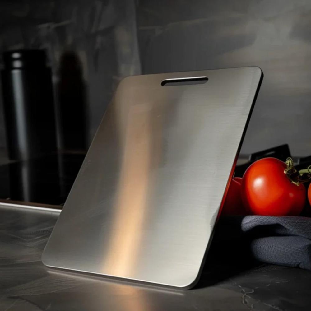 Heavy Duty Metal Chopping Board for Easy Cleaning - Olytrend