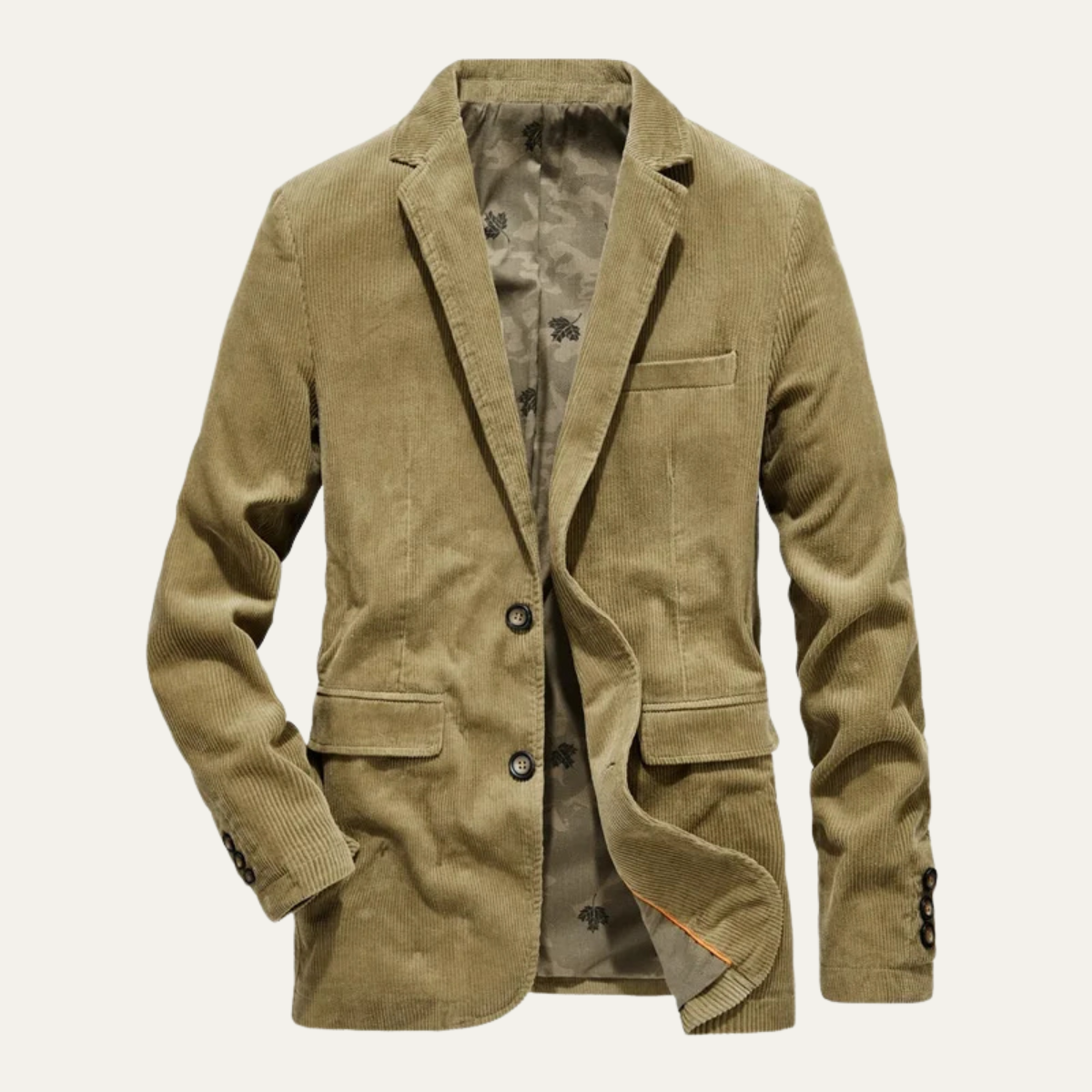 Classic Men's Textured Blazer Jacket
