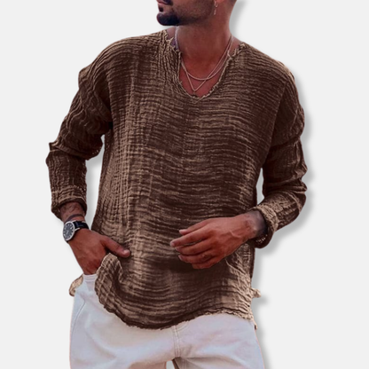 Comfortable Casual Long Sleeve Shirt for Men