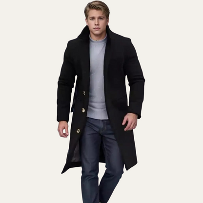 Classic Men's Wool Coat