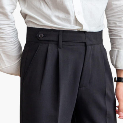 Classic Fit Pleated Dress Pants
