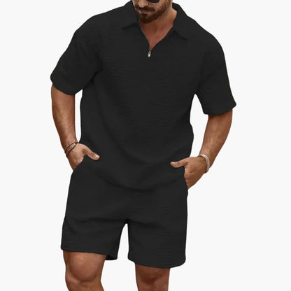 Men's Quilted Two-Piece Tracksuit