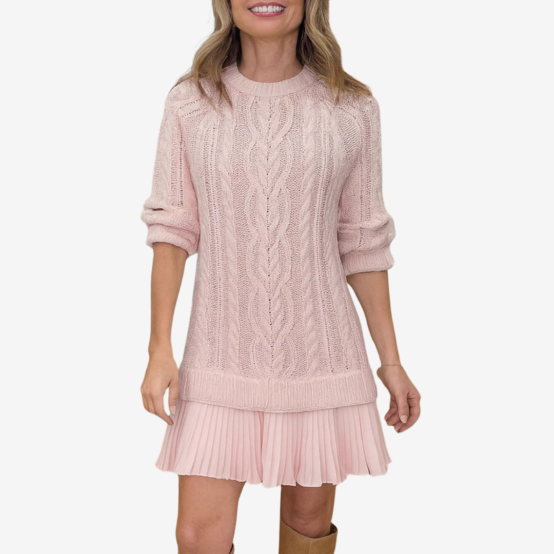 Stylish Women's Sweater Dress