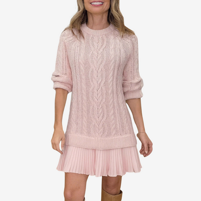 Stylish Women's Sweater Dress
