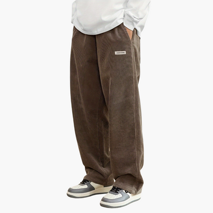 Comfortable Fit Men's Elastic Waist Pants