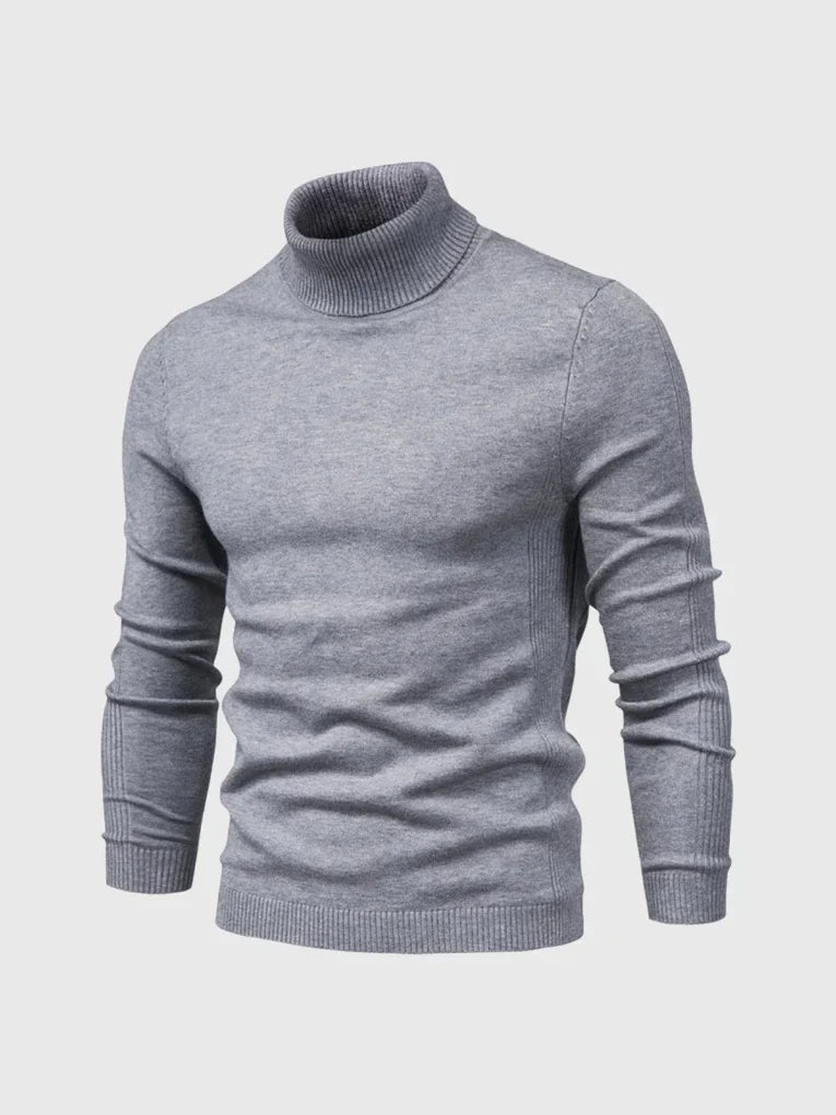 Soft Crew Neck Knit Sweater for Men