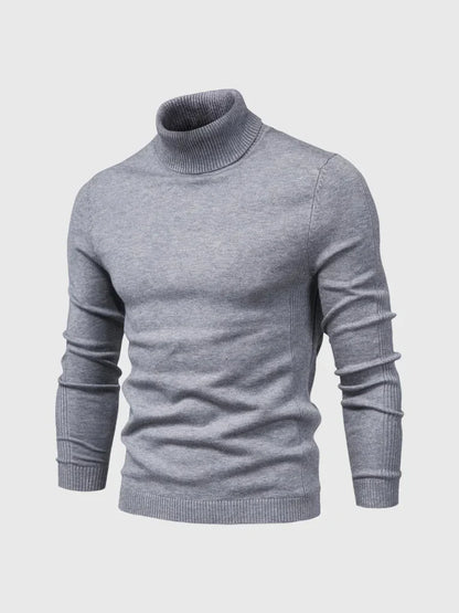 Soft Crew Neck Knit Sweater for Men