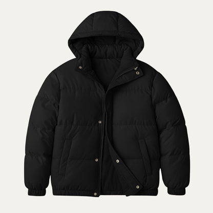 Thermal Insulated Men's Puffer Hooded Winter Coat