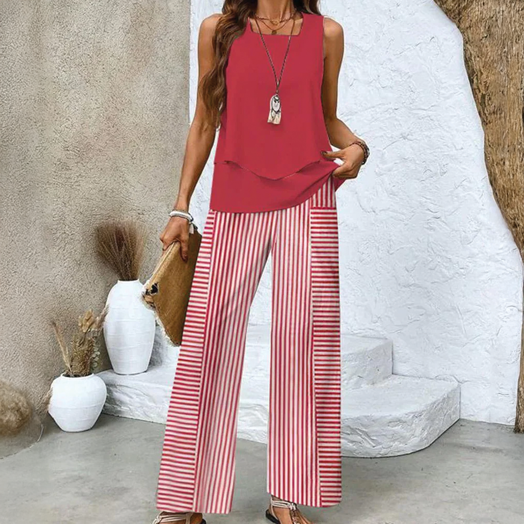 Comfortable 2 Piece Vacation Outfit
