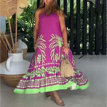 Summer Floral Off Shoulder Dress - Nocini