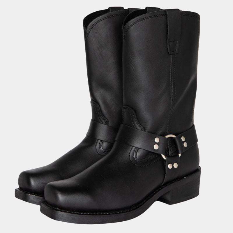 Ladies Classic Western Ankle Boots