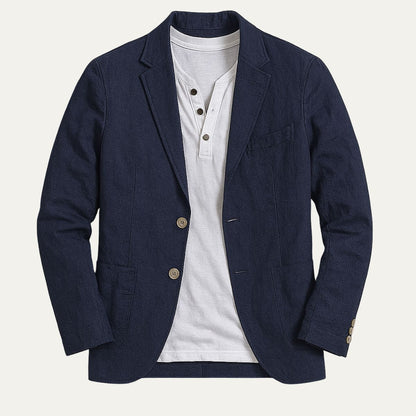 Lightweight Classic Fit Summer Jacket for Men