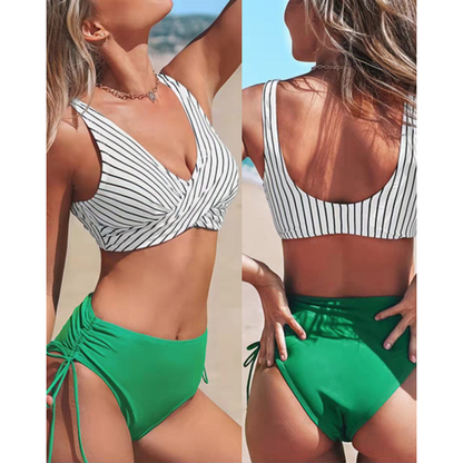Colorful Women's 2 Piece Summer Swimsuit Bikini