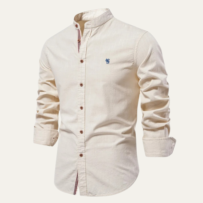 Classic Mens Slim Fit Casual Dress Shirt
