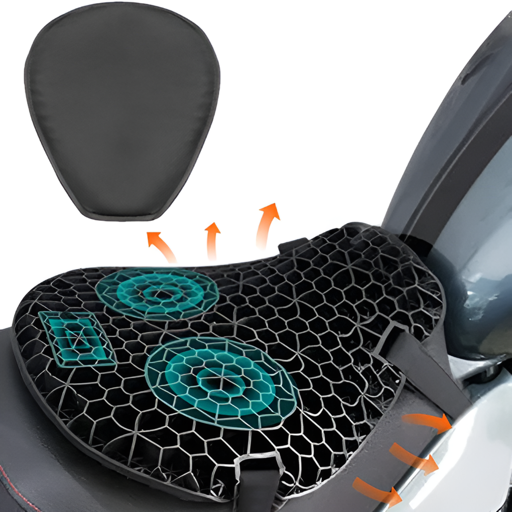 Comfortable Motorcycle Gel Cushion for Long Rides