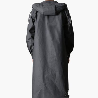 Waterproof Men's Hooded Jacket with Full Zip Closure