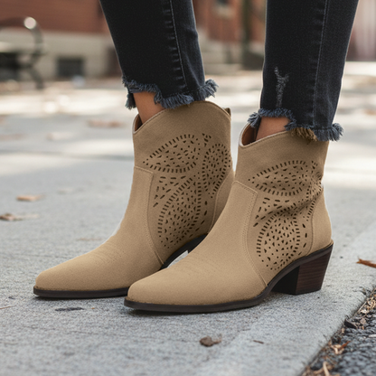 Luxury Suede Cowboy Boots