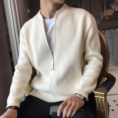 Cozy Classic Mens Knit Sweater - Olytrend