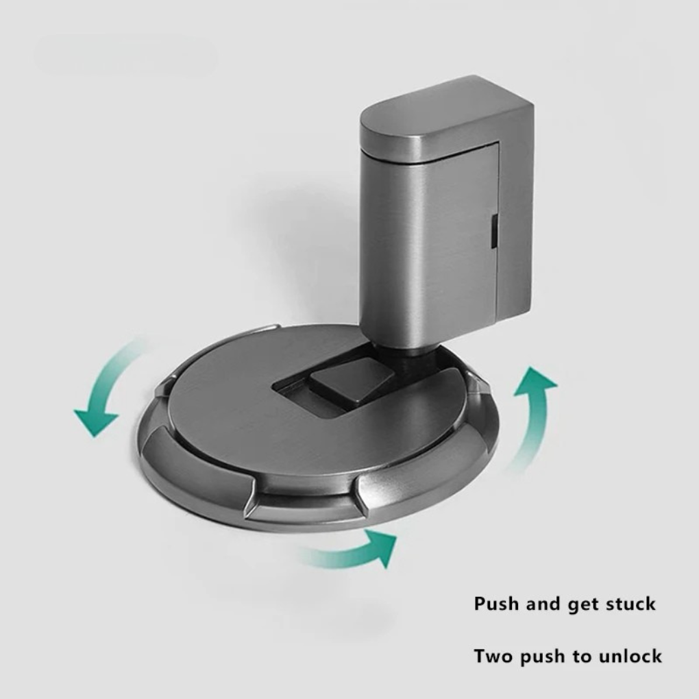 Easy Install Magnetic Door Stop Floor Holder