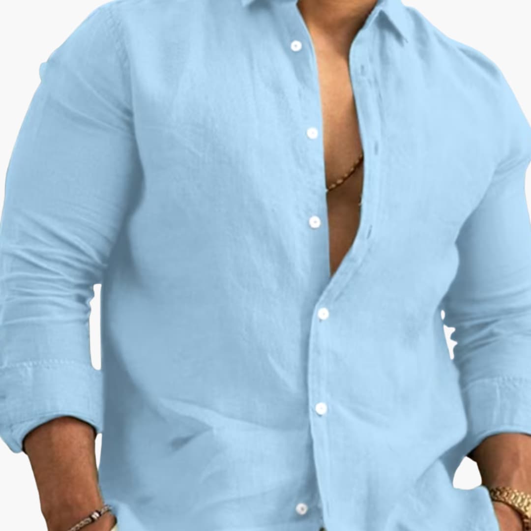 Relaxed Fit Cotton Mens Shirt