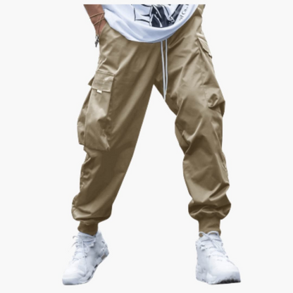 Men's Comfortable Jogger Pants with Elastic Waistband