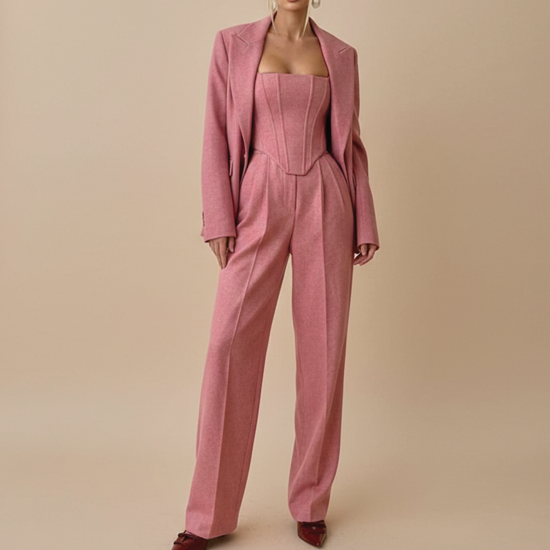 Classic Three-Piece Business Suit