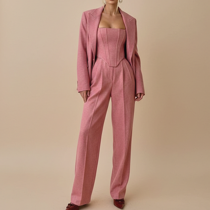 Classic Three-Piece Business Suit
