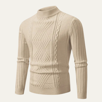 Classic Men's Fit Crew Neck Knit Sweater