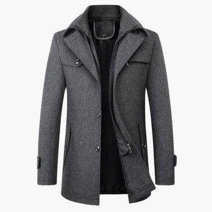 Classic Mens Blazer with Button Front