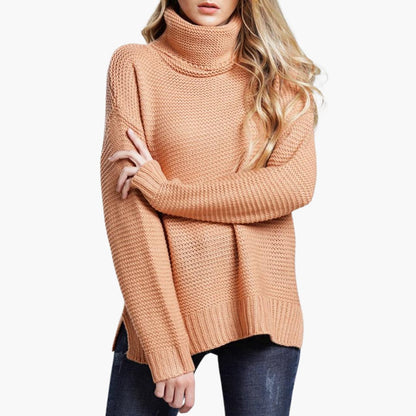 Warm Crew Neck Women's Long Sleeve Sweater