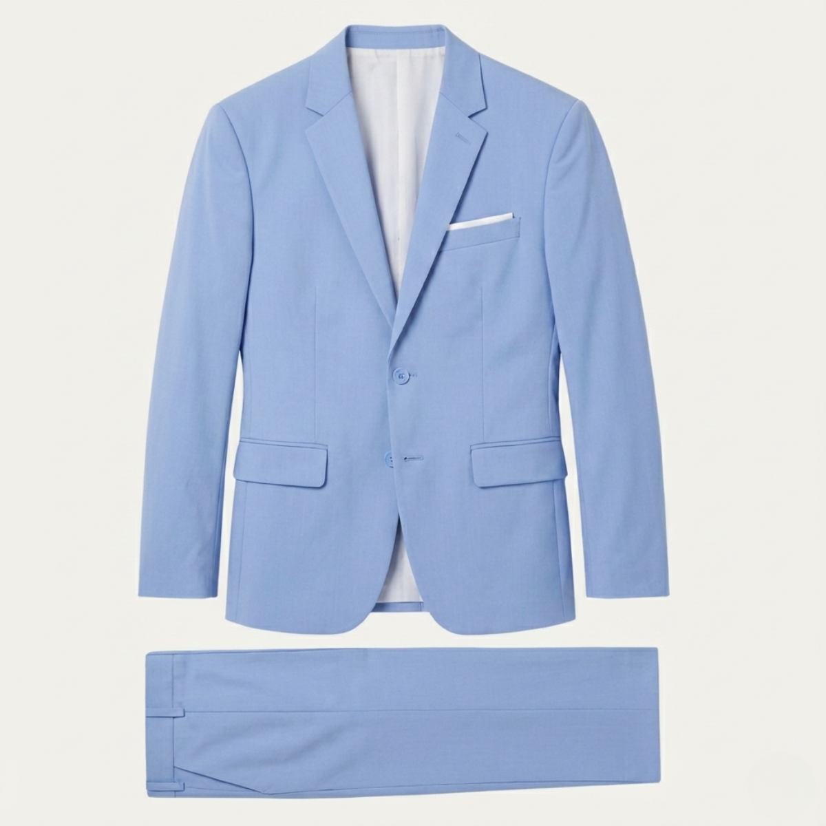 Classic 2 Piece Mens Suit Blazer and Trousers Set