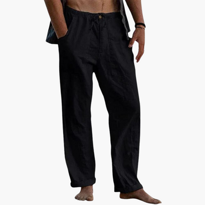 Comfortable Casual Mens Pants Loose Fit Waist