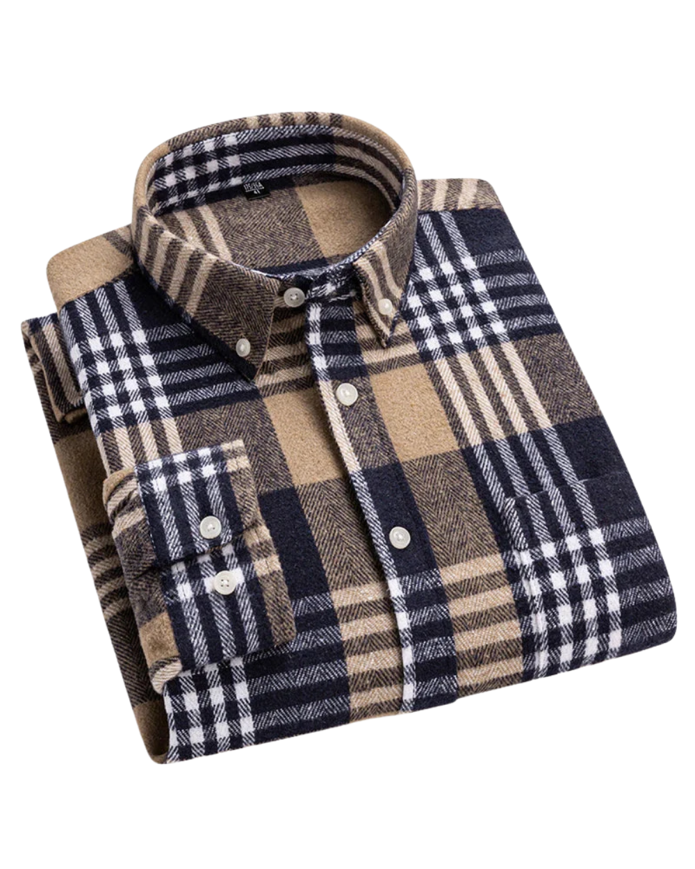 Classic Plaid Cotton Shirt - Olytrend