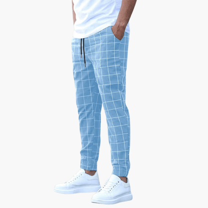 Classic Checked Pants for Men - Comfortable Fit