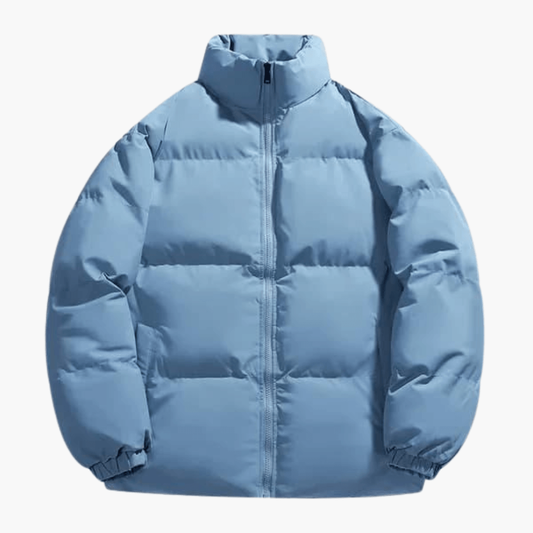 Warm Waterproof Men's Padded Zip Jacket