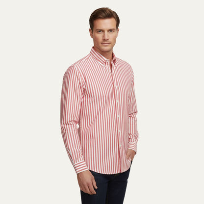 Classic Stripe Casual Mens Shirt