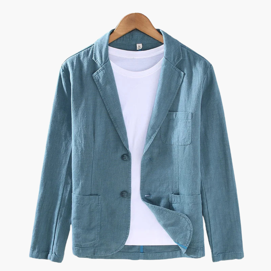 Relaxed Fit Mens Blazer – Lightweight Summer Jacket