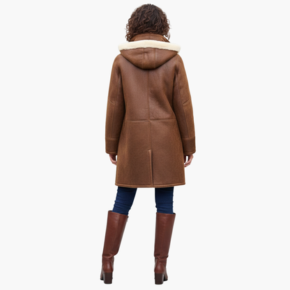 Warm Waterproof Parka for Women with Hood