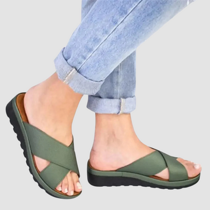 Elevated Comfort Summer Flip Flops - Olytrend