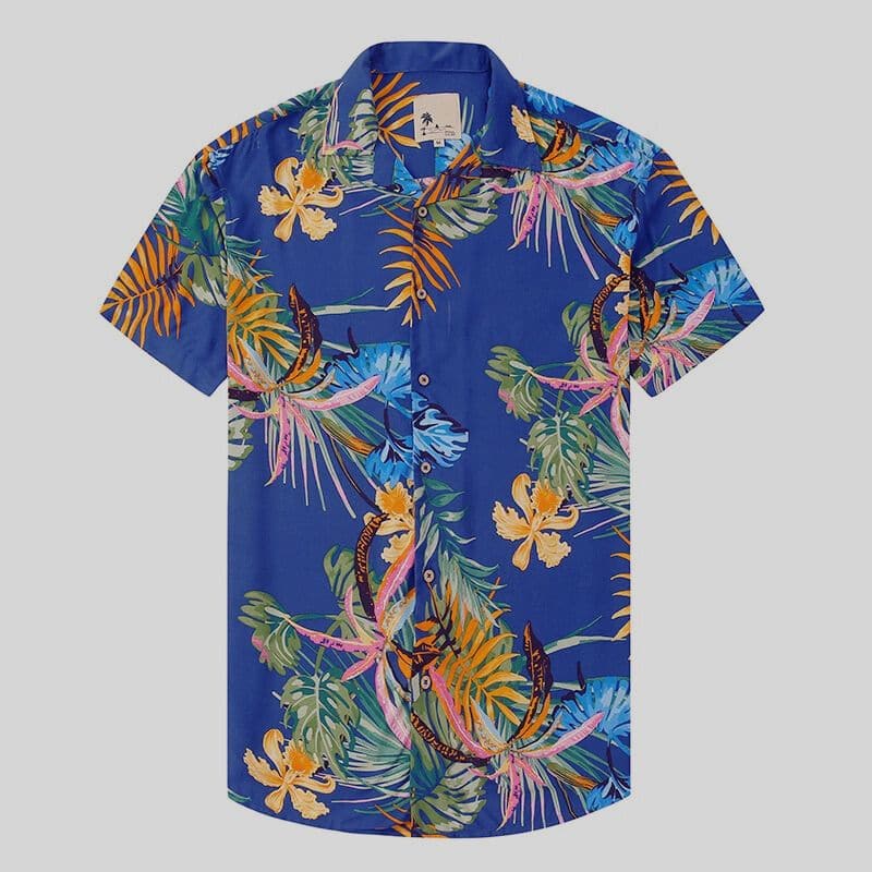 Casual Loose Fit Floral Summer Shirt