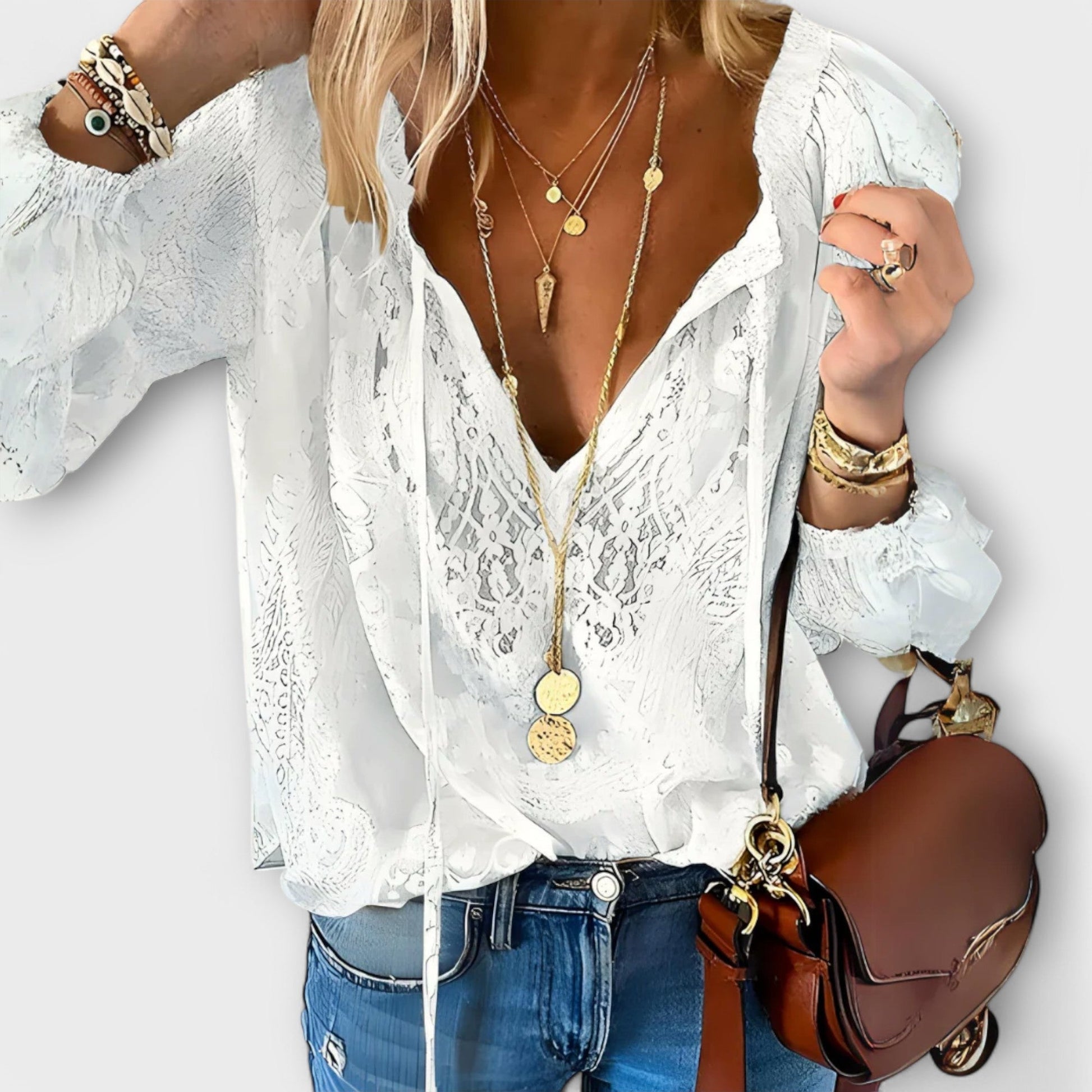 Elegant Office Woman Blouse - Nocini