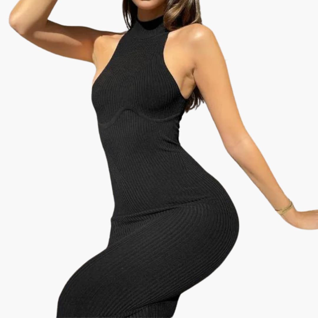 Sunny Beach Dress - Women's Sexy Backless