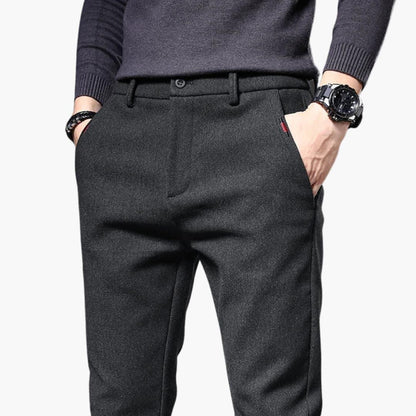 Relaxed Fit Mens Pants for Daily Wear