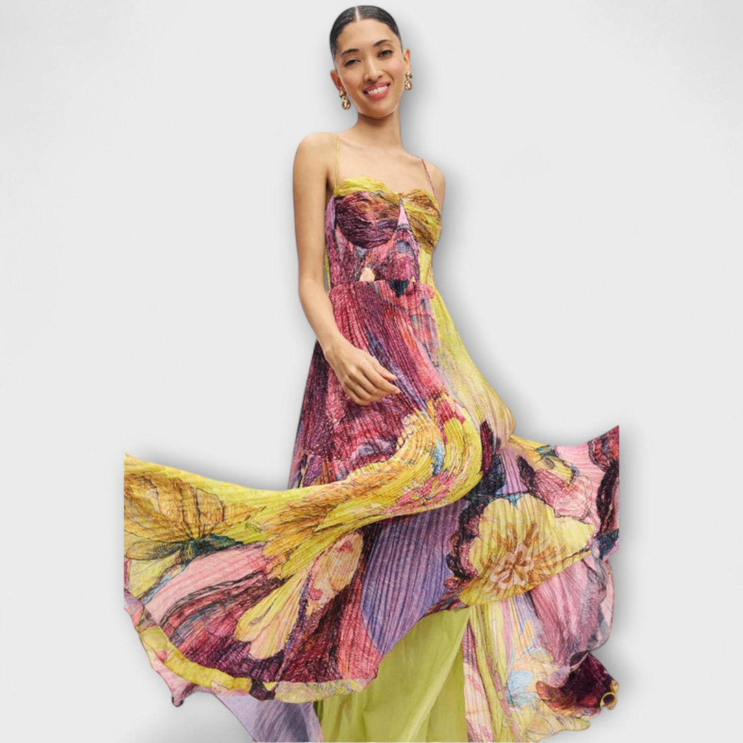 Vibrant Boho Maxi Dress for Elegant Events