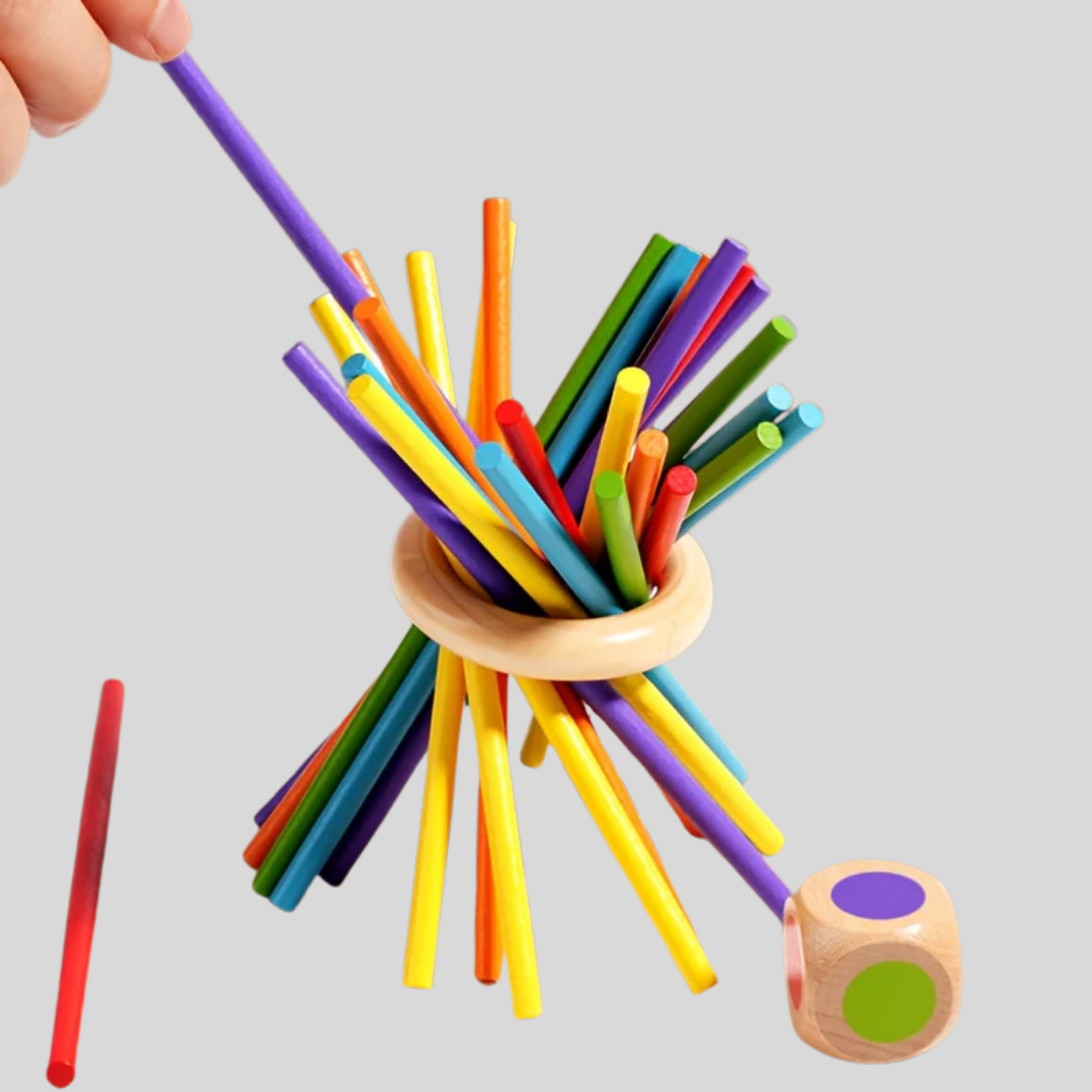 Multi-Function Wooden Game Stick
