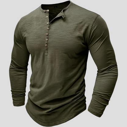 Relaxed Fit Men's Cotton Shirt – Daily Wear