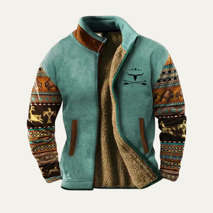 Classic Men's Fleece Lined Parka Winter Jacket