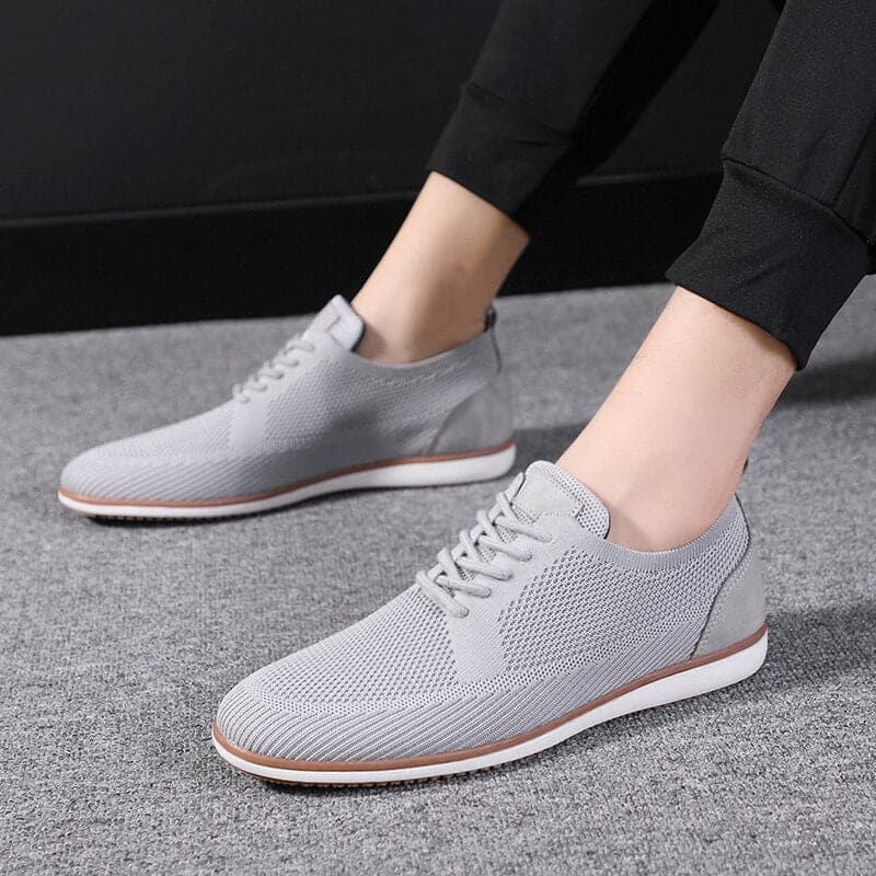 Men's Athletic Shoes - Airy Mesh Sneakers - Nocini
