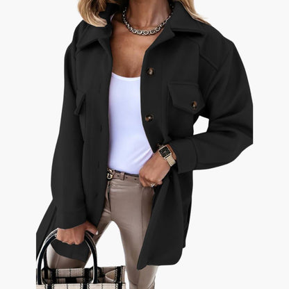 Ladies Classic Button Front Jacket