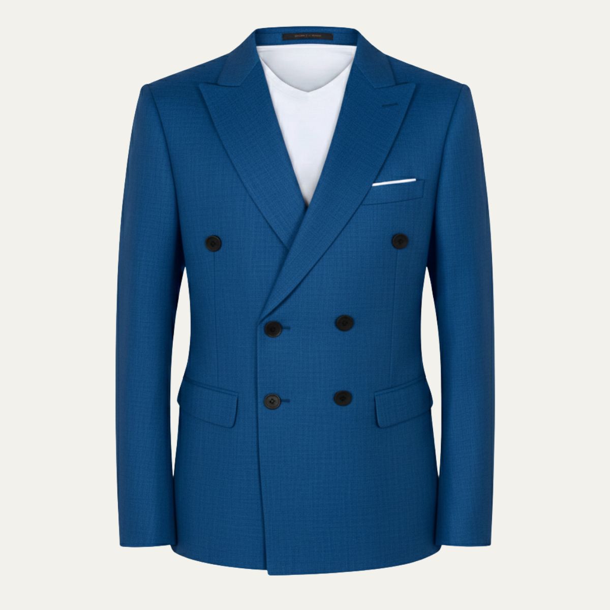 Slim Fit Men's Navy Blue Blazer Suit Jacket